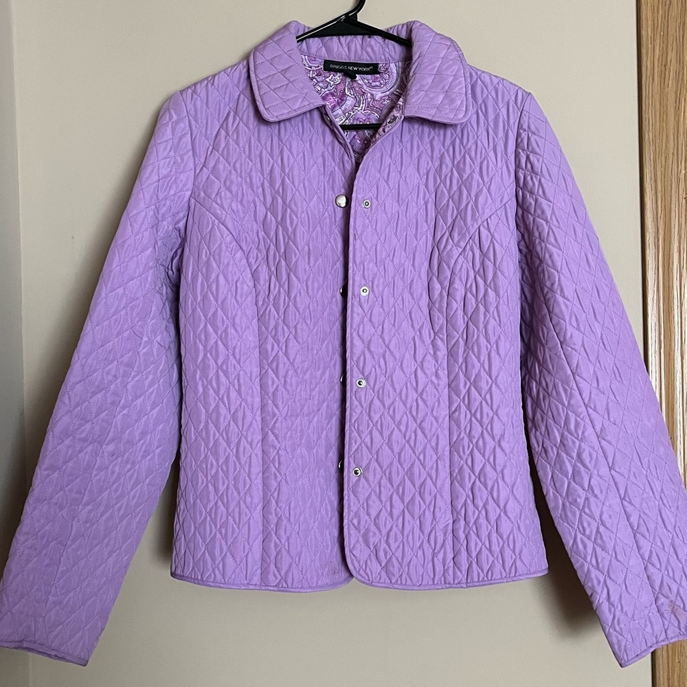 Briggs New York Lavendar Jacket